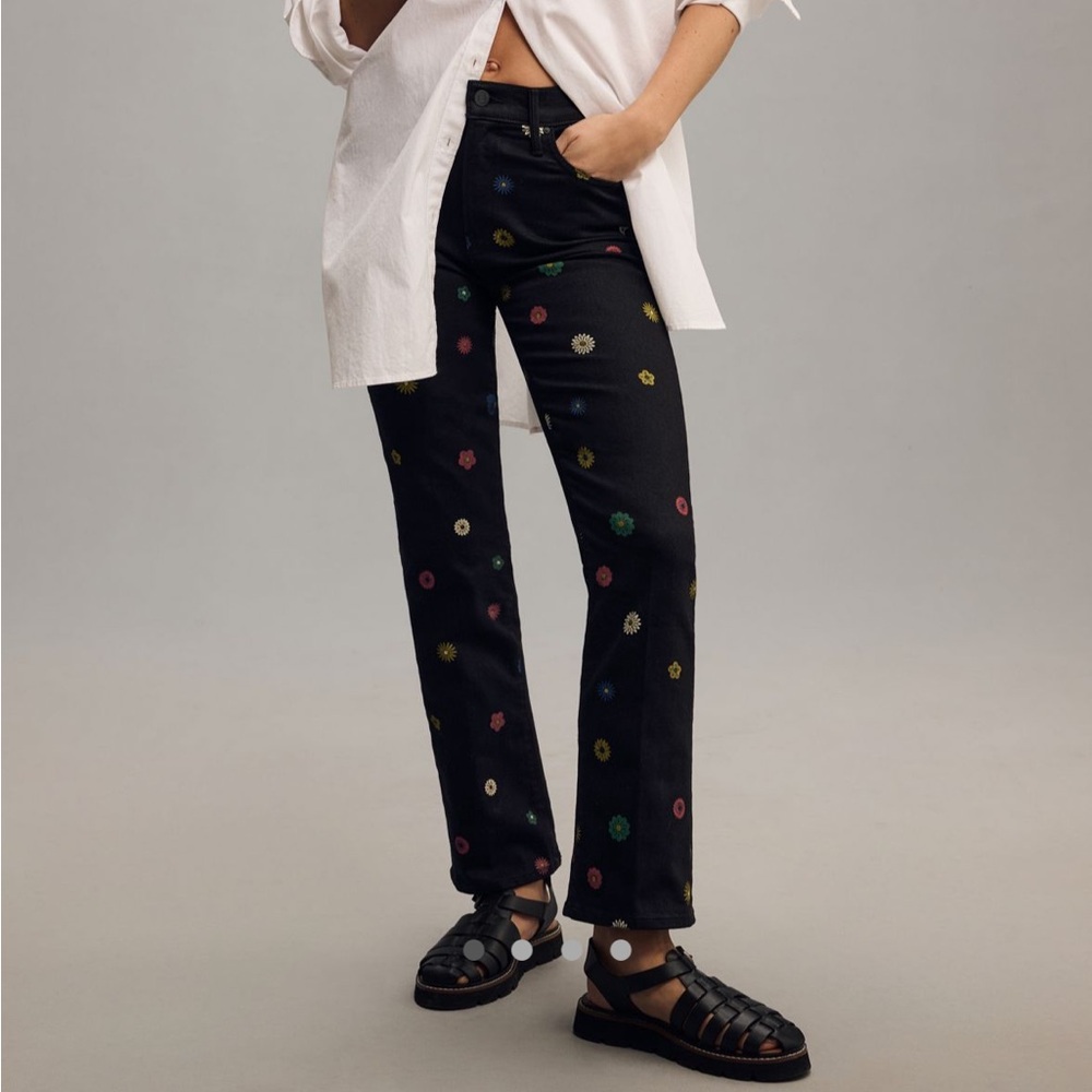 Mother Insider Flood Flare Jeans